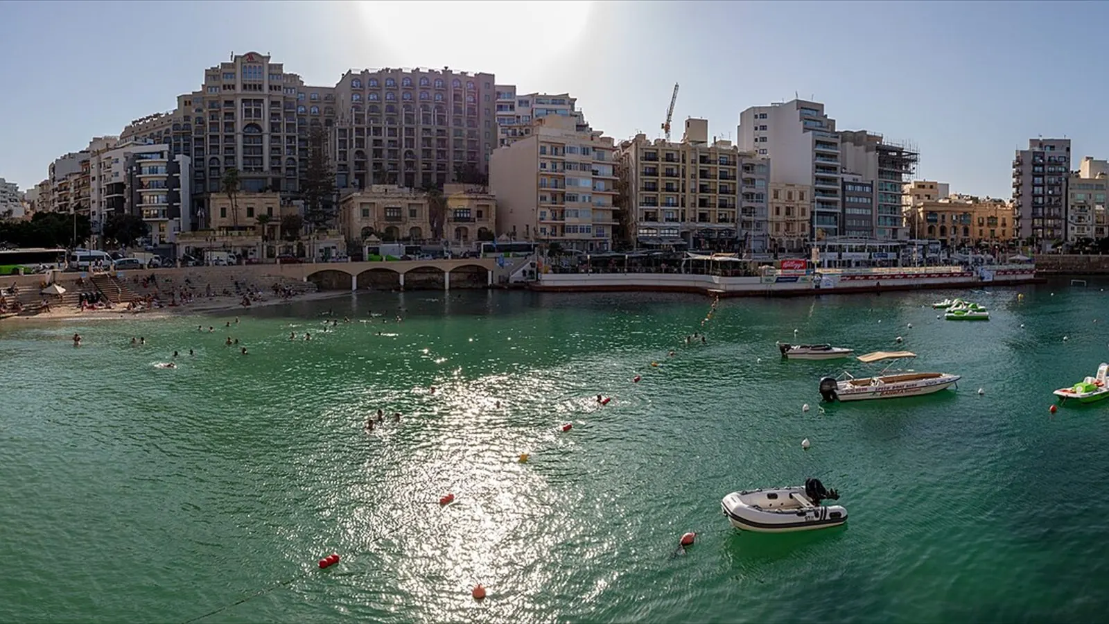 File photo: Balluta Bay, St Julian's. Used as a generic Malta lifestyle image.